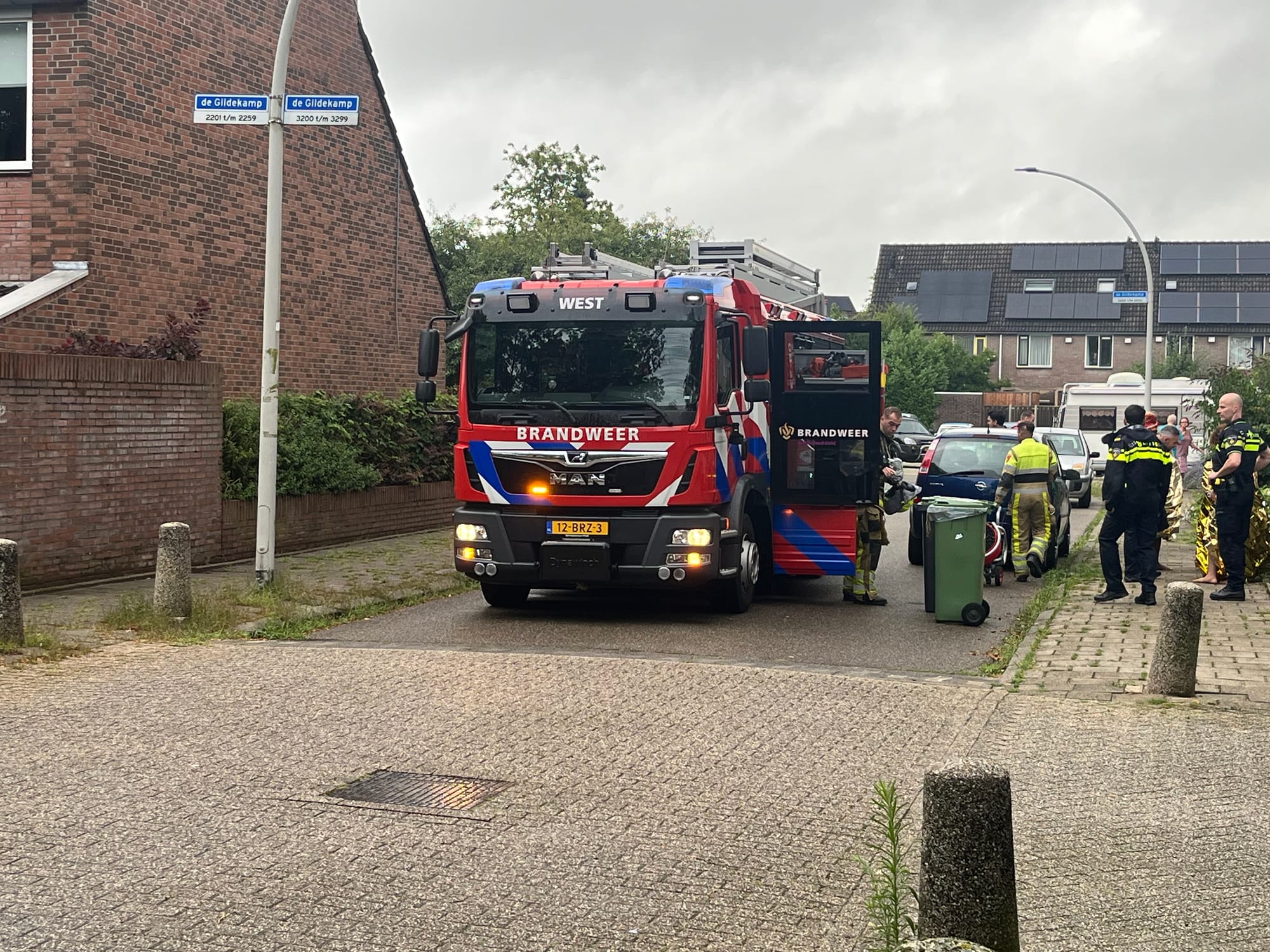 Kleine woningbrand in Nijmegen